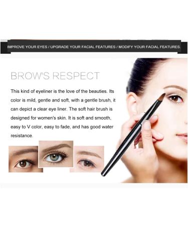  IOIUSKKU IOIUSKKU 2 Waterproof Bottles Long-Lasting Drying Gel Eyeliners Cream Eyeliner for Holidays Face Cosmetics Birthday Gifts Black Blue - Buy Online on GoSupps.com
