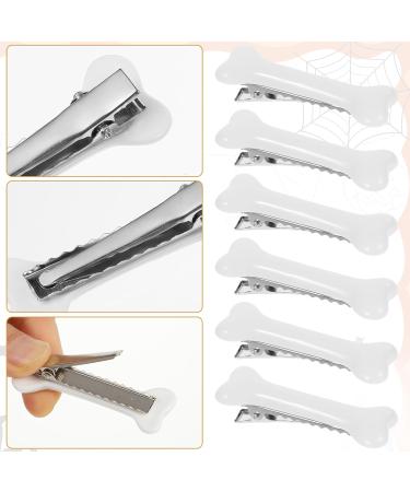 PEOVLVN 6 Pieces Bone Hair Clips Halloween Hair Clips Artificial Dog Bone Hairpins Cosplay Costume Hair Accessories for Women Girls Christmas Halloween Party Daily Wear - Buy Online on GoSupps.com