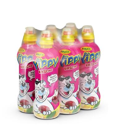 Yippy Cherry Disposable 6 x 330 ml - Buy Cherry Flavored Drinks Online | International Shipping - Buy Online on GoSupps.com