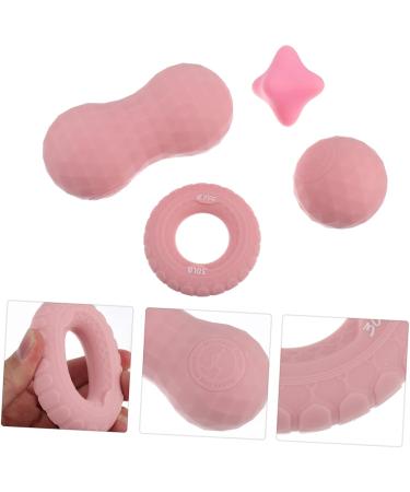 Clispeed 4-Piece Massage Ball Set | Myofascial Muscle Roll & Lacrosse Balls for Yoga Fitness and Pressure Point Relief | Silicone Hand Exercise Aid - Buy Online on GoSupps.com