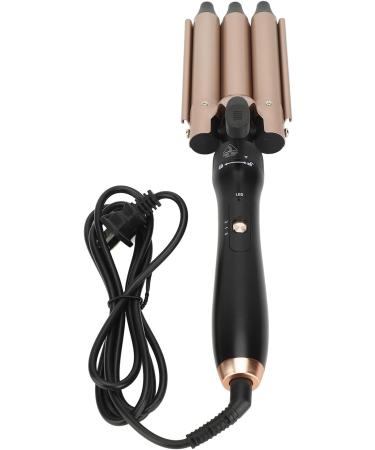 Buy 5-in-1 Curling Wand Set - Interchangeable Barrels Heat Protective Glove Instant Heat Up - Professional Hair Styling Tool in Rose Gold - International Shipping Available - Buy Online on GoSupps.com