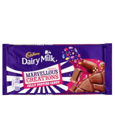 Cadbury Cadbury Marvellous Creations Dairy Milk Chocolate Jelly Candy Shells (180g)
