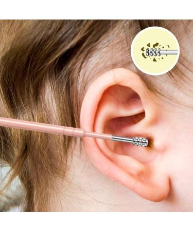 LiFann Earwax Cleaner Tool Set | 2024 Stainless Steel Ear Cleaning Kit | Portable Manual Wax Removal for Men & Women - Buy Online on GoSupps.com