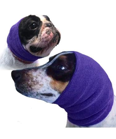 The Original Happy Hoodie for Dogs & Cats - Since 2008-2 Pack (1 Small, 1 Large) - The Grooming and Force Drying Miracle Tool for Anxiety Relief & Calming Dogs Purple - Buy Online on GoSupps.com