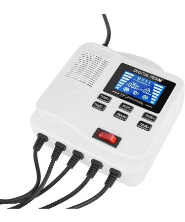 PTC Heating Exquisite LCD Safe Hair Perm Machine Digital Hair Perm Machine for Hair Salon Hairdresser(European regulations) - Buy Online on GoSupps.com