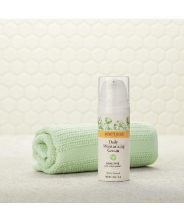 Burt's Bees Daily Face Moisturizer Cream for Sensitive Skin | 1.8 oz | Hydrating Natural Formula International Shipping - Buy Online on GoSupps.com