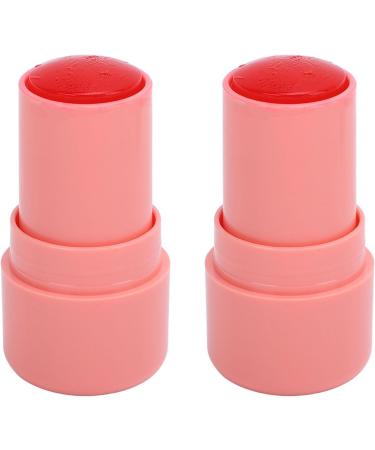 Stylebest 2Pcs 5g Blush Stick Creamy Texture Multifunctional Makeup Stick for Cheeks Lips Eyes with Rotatable Design Long Lasting Moisturizing Color - Buy Online on GoSupps.com
