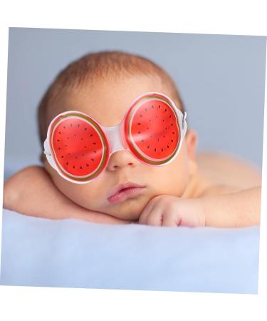 of 12 Fruit Eye Cooling Pad for Chest Sleeping Plasters Eyeshadow Home Care Eye Masks for Household Fruit Bag Glasses Blindfold Child Decorate PVC - Buy Online on GoSupps.com