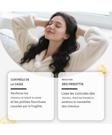  G n rique Hair Cream | Moisturising Care 50g for Frizzy Hair Fortifying Hair Care Lotion for Daily Use Morning Evening Use - Buy Online on GoSupps.com