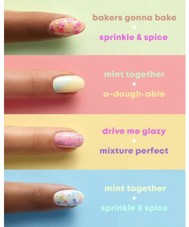 Sally Hansen Miracle Gel Donut Shop Collection Nail Polish - Sprinkle & Spice 0.5 Fl Oz - Buy Online on GoSupps.com