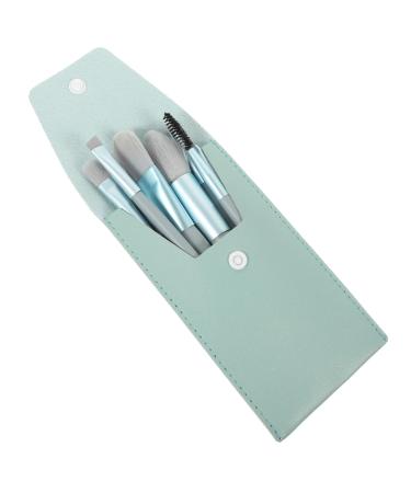 POPETPOP Girls 3 Sets Travel Makeup Brushes Travel Size Kit for Women Brush for Makeup Travel Kits for Women Powder Applicator Brush Portable Brush Beauty Concealer Brush Girl Pu Miss