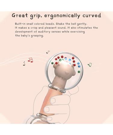 Baby Rattling Bite Ring | Infant Gripping & Rotating Rattler Toy | Sensory Music Toy for Early Development | Perfect Newborn Birthday Gift | 13-Piece Storage Box Set - Buy Online on GoSupps.com