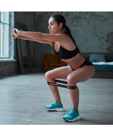 Shop Resistance Bands Set for Workout | Exercise Loop Bands for Men & Women | Ideal for Stretching Crossfit Home Fitness & Physical Therapy - Set of 5 Multicolor - Buy Online on GoSupps.com