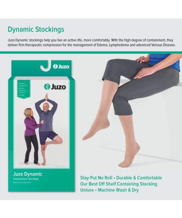 Buy Juzo Dynamic Varin 3512 Thigh-High Compression Sock 30-40 mmHg - Beige Size III - Optimal Support for Health & Comfort - International Shipping Available - Buy Online on GoSupps.com