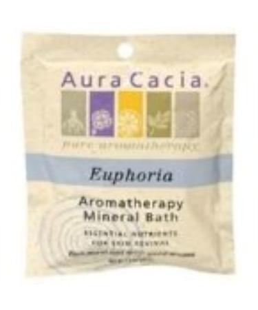 Aura Cacia Euphorie Mineralbad 71g (6 Pack) - Natural Bath Soak for Relaxation | International Shipping Available - Buy Online on GoSupps.com
