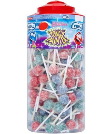 Tongue Painter Lollies 5p x 150 x 1 Kids Party Sweets Candy Confectionary - Buy Online on GoSupps.com