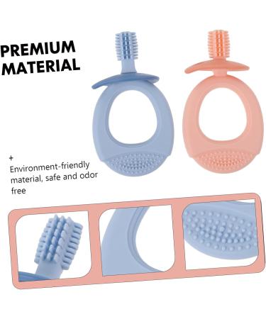 Minkissy 8-Pack Silicone Baby Toothbrushes & Bite Toys | Toddler Oral Care & Mouth Protection - Buy Online on GoSupps.com