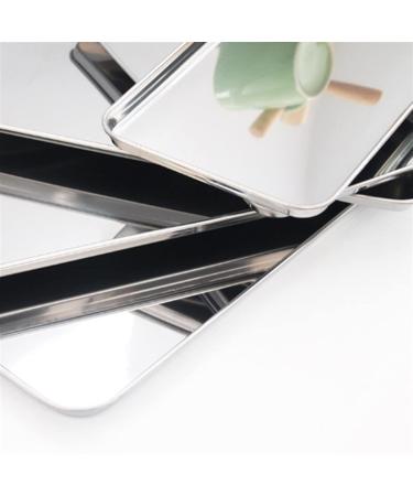 Breakfast Tray Rectangle Steamed Sausage Noodles Storage Trays Stainless Steel Fruit Dish Restaurant Hotel Kitchen Pastry Food Baking Plates Kitchenware 1 - Buy Online on GoSupps.com