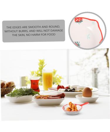 Ciieeo 2pcs Seasoning Dish Wasabi Dish Dipping Sauce Dish Japenese Snacks Flower Shape Sauce Dish Soy Dipping Bowl Dishes Dessert Japanese Snacks Ceramics Child Home Cooking Household 13.8X10X2.5CM As Shown - Buy Online on GoSupps.com