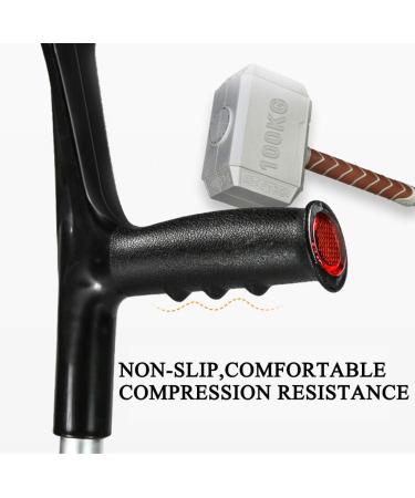 Folding Forearm Adult Crutches Lightweight Medical Aluminum Alloy Arm Cuff Crutch Height Adjustable Ergonomic Design Comfortable on Wrist Surprise Gift - Buy Online on GoSupps.com