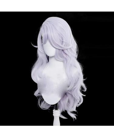 Puyyds Gojo Satoru Cosplay Wig - Jujutsu Kaisen Unisex 70cm Long Silver Purple Heat-Resistant Anime Wig + Cap - Buy Online on GoSupps.com