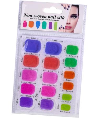 FOMIYES 3 Sets Nail Extension Manicure Tools Professional for Girlfriend Nail Polish Kit Nail Kits Fiberglass Nail Fake Hair Edges Non-woven Nail Out Suite Fiber Sheet - Buy Online on GoSupps.com
