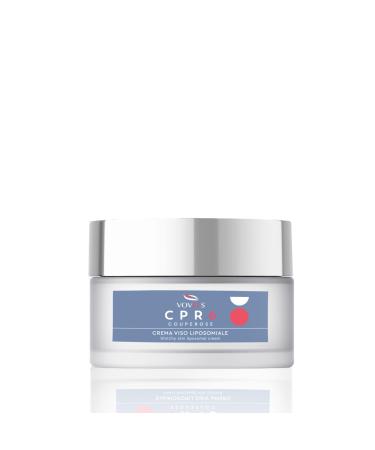 VOVEES CPR6 - Anti-Redness Face Cream (50 ml) | Anti Rosacea Treatment | Moisturizing and Soothing with 6 Natural Organic Active Ingredients | For Men and Women, Glass
