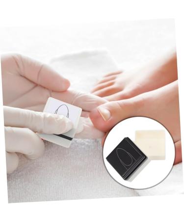 Ipetboom Nail Practice Stamp Compact Stamper Nail Art Salon Practice Supply Practice Stamper Nail Art Painting Stamper Nail Art Supply Silicone Nail Stamper White Manicure Mold Plastic - Buy Online on GoSupps.com