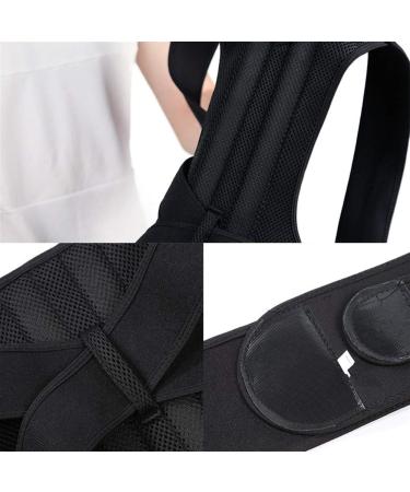 Posture Corrector For Back Clavicle Spine Back Shoulder Lumbar Support Corset Correction Posture pedic belt Men Women (Blue S) Better life Red 3XL - Buy Online on GoSupps.com