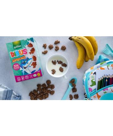  Italian Gourmet E.R. Gull n Gluten Free Sharkies Dibus Children's Biscuits Gluten Free 250 g + 400 g Box - Buy Online on GoSupps.com