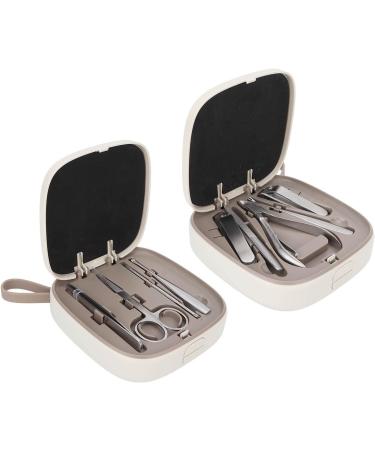 YAOGOHUA Double Sided Nail Clipper Set Stainless Steel Double Layer Multifunctional Nail Clippers Kit for Fingernails and Toenail - Buy Online on GoSupps.com