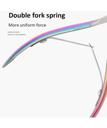 Colorful Cuticle Trimmer Cuticle Nippers with Cuticle Pusher Cuticle Cutter Nail Cuticle Nipper Clipper Stainless Steel Cuticle Remover Tool for Fingernails Toenails - Buy Online on GoSupps.com