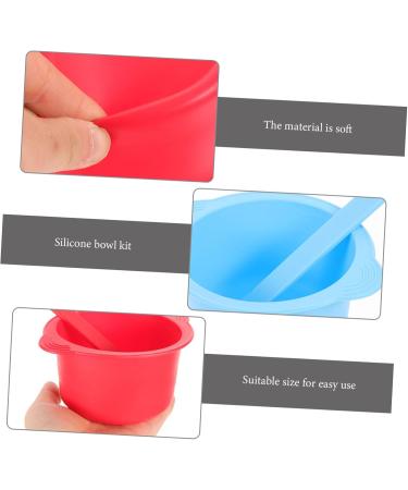Buy Solustre 2 STK Silicone Formwork Set - Mask Mixer & Inner Pot for Perfect Manicure Mixing | International Shipping Available - Buy Online on GoSupps.com