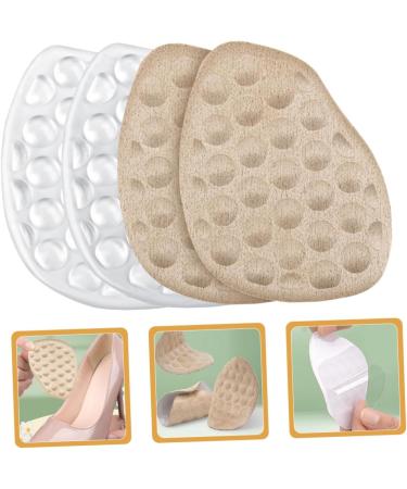 2 Pairs High Heels Forefoot Stickers - Anti-Slip Insole Pads for Women | Metatarsal Cushion Inserts | High Heel Comfort & Support | Assorted Colors - Buy Online on GoSupps.com