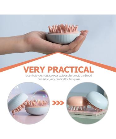 Magiclulu Silicone Shampoo & Body Brush Set - 6 PCS Hair Accessories for Deep Cleaning & Dual Purpose Use - Buy Online on GoSupps.com