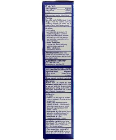 Aim Kids Gel Fluoride Toothpaste - Mega Bubble Berry 4.4 oz. (Pack of 2) 4.4 Ounce (Pack of 2) - Buy Online on GoSupps.com