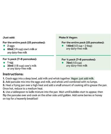 Superfood Bakery Morning Dreamers Organic Pancake Mix - Gluten Free, Dairy Free, Vegan Friendly, All-Natural (200g) - Buy Online on GoSupps.com