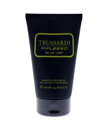 Trussardi Riflesso Blue Vibe Men's Shampoo & Shower Gel 3.4 oz - Luxury International Shipping - Buy Online on GoSupps.com