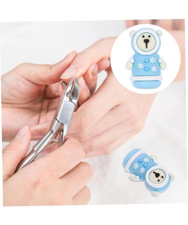 Housoutil Manicure Tools Nail Scissors Silicone Cover Silicone Pedicure Scissors Cover Nipper Protective Cover Pedicure Tool Scissors Cover Cute Silica Gel Pliers - Buy Online on GoSupps.com