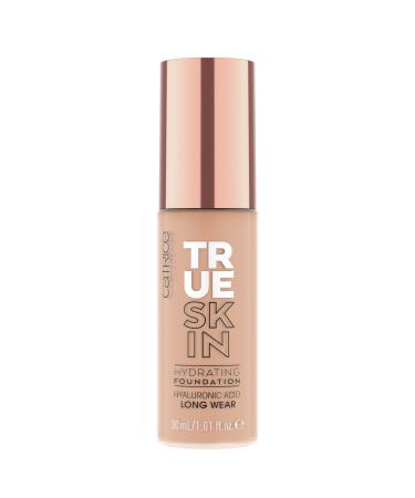 Catrice True Skin Hydrating Foundation No. 043 nude moisturizing long -lasting natural vegan without alcohol without parabens without microplasty particles 1 Pack (30ml) neutral macchiato 30 ml (1 Pack) - Buy Online on GoSupps.com