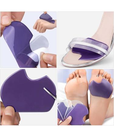 FOMIYES Half Size Foot Pads - Metatarsal Cushion & Adjustable Shoe Filler Inserts for High Heels & Pumps - Non-Slip Gel Insoles (4 Pairs - Buy Online on GoSupps.com