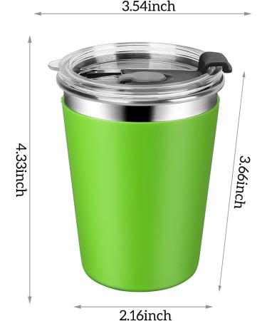 Magonanly 12oz Kids Cups 5 Pack - BPA Free Toddler Sippy Cups with Lids and Sleeves - Stackable & Unbreakable Children Smoothie Drinking Cups - Ideal for Kids and Adults - Buy Online on GoSupps.com