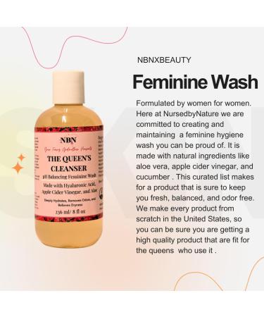 Hydrating Feminine Wash | pH Balancing Cleanser with Hyaluronic Acid & Aloe Vera | Natural Solution for Sensitive Skin - Buy Online on GoSupps.com