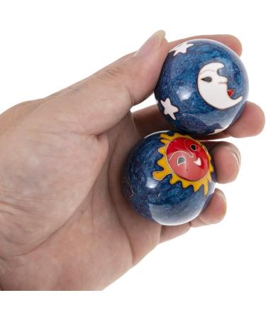 Lachineuse QI Gong Health Balls - Moon & Sun | Enhance Wellness & Relaxation | International Shipping - Buy Online on GoSupps.com