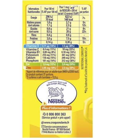  G n rique NESQUIK Chocolate Powder 500g - For delicious and nutritious chocolate drinks - Pack of 4 - Buy Online on GoSupps.com