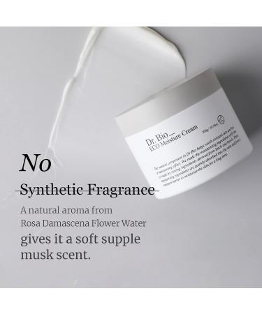 Dr. Bio Eco Moisture Cream 300g | Best Daily Moisturizer for Face & Body | Hydrating Dry Skin Cream with Shea Butter Ceramide & Rose Water | Premium Korean Skin Care Products - Buy Online on GoSupps.com