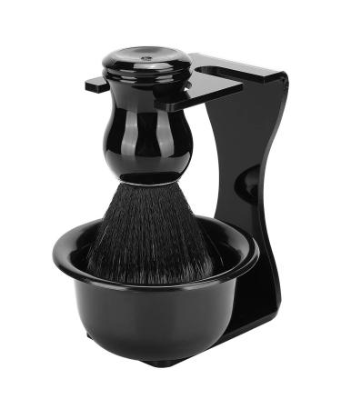 Razor brush set 3 in1 shaving set with razor brush soap shell and holder men Bart cleaning face hair style tool set men shave gift set for father's day birthday vacation vacation