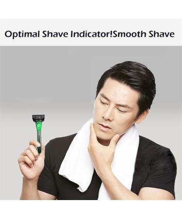 Premium Shaving Set with 7 Interchangeable Heads | Non-Slip Grip | Suitable for All Skin Types - International Shipping Available - Buy Online on GoSupps.com