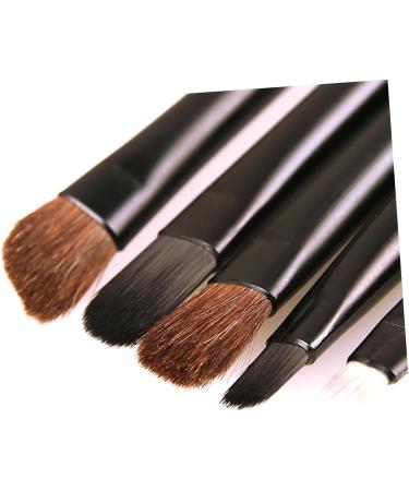VINTORKY 5pcs Eyeshadow Brush with Case Blackriflecoffee Cosmetic Tools Eyeshadow Brush Kit - Buy Online on GoSupps.com