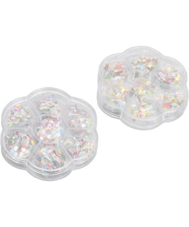 Clay Nail Glitter Delicate and Elegant Christmas Nail Slice Shiny and Cute for Party - Buy Online on GoSupps.com